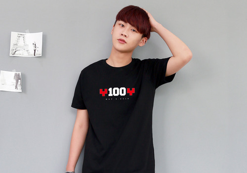 100일 기념 반팔 티셔츠(025)